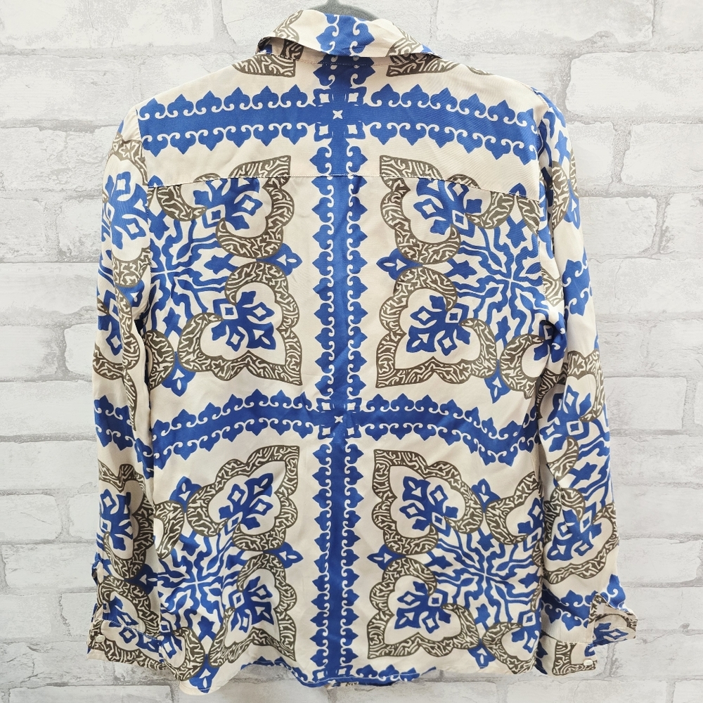 J. Mclaughlin Silk Button Down - image 6